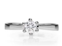 Anello Promesse Donna Venere in Oro bianco Diamante 0.11 Ct ATIF6/011-15 - ATIF6/011-15